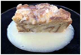 White Chocolate Bread Pudding